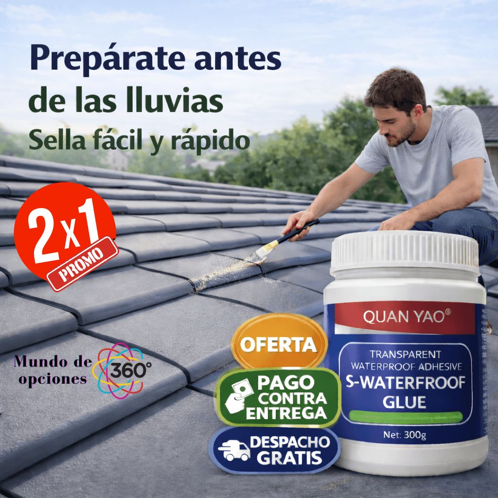 Sellador Adhesivo Impermeable 300gr