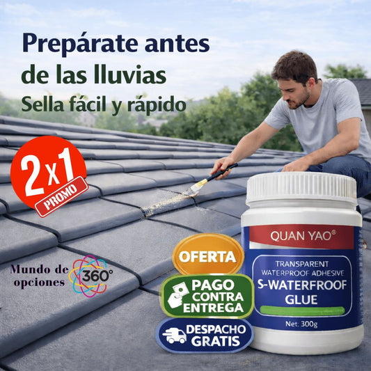Sellador Adhesivo Impermeable 300gr